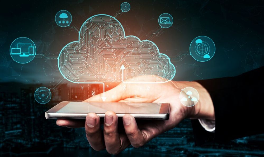 Cloud computing technology and online data storage