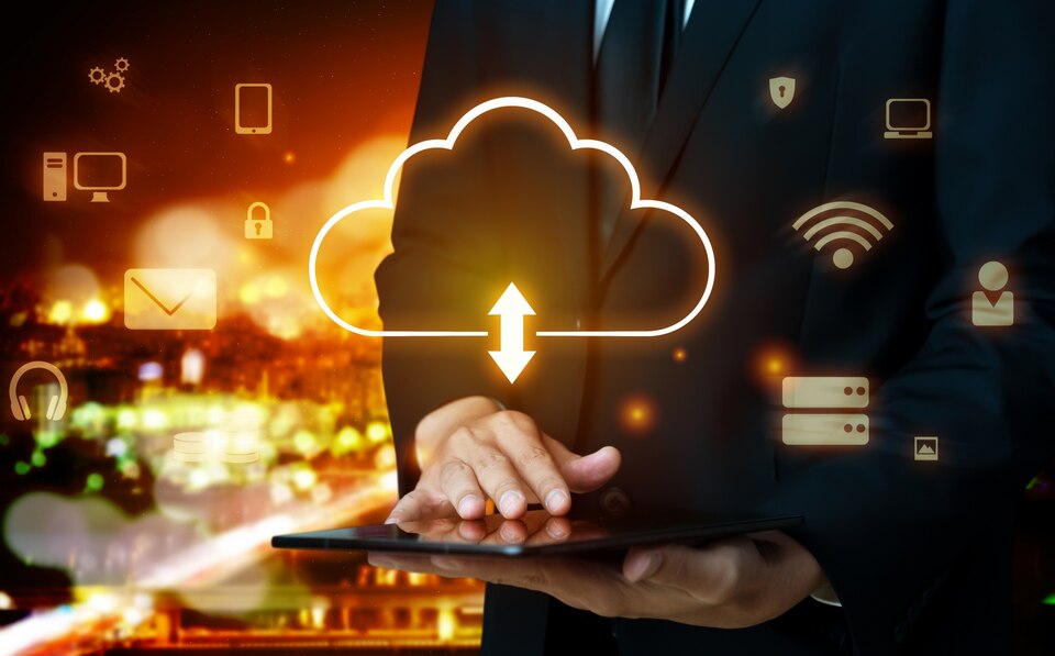 Cloud computing technology and online data storage