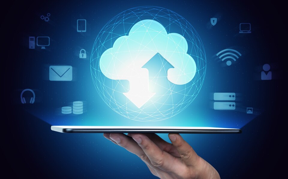 Cloud computing technology and online data storage