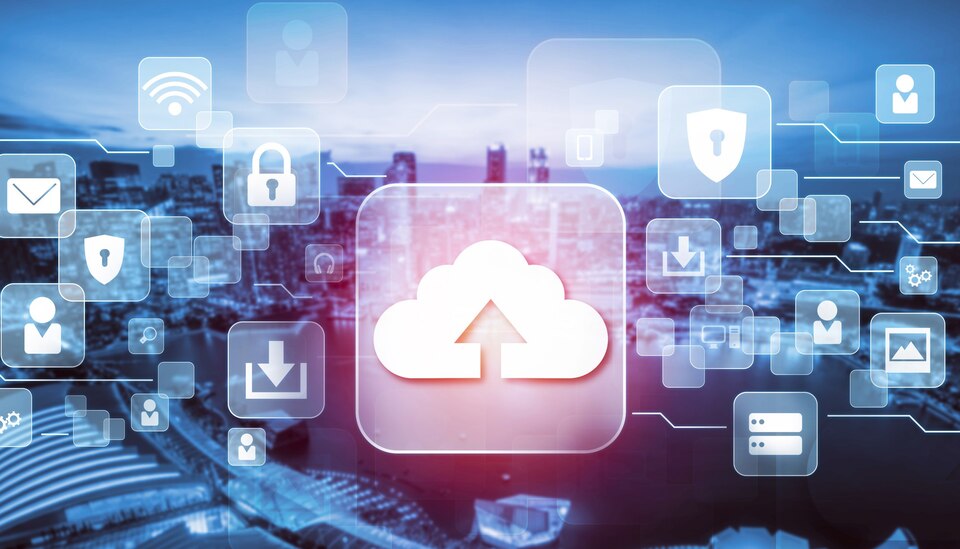 Cloud computing technology and online data storage for global data sharing