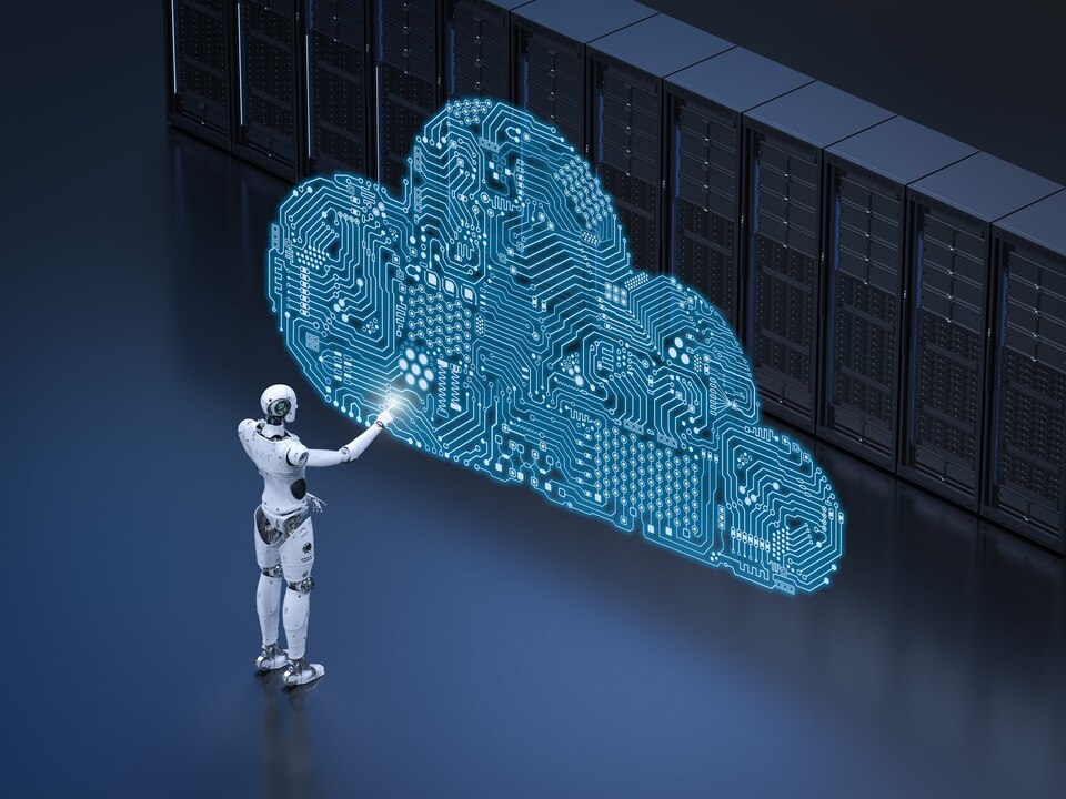 Cloud computing technology with robot