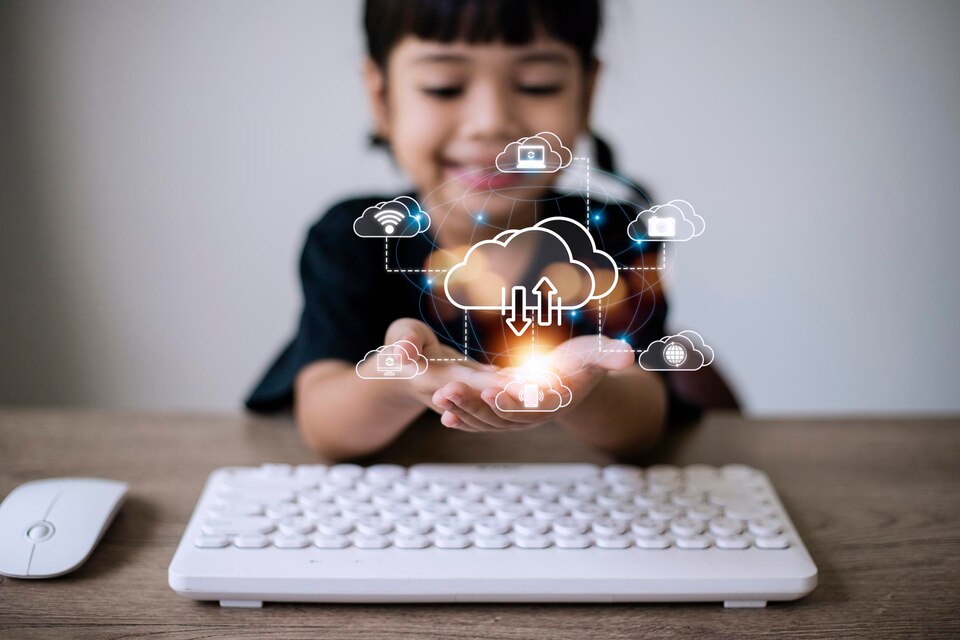 Icon cloud computing network and icon connection data