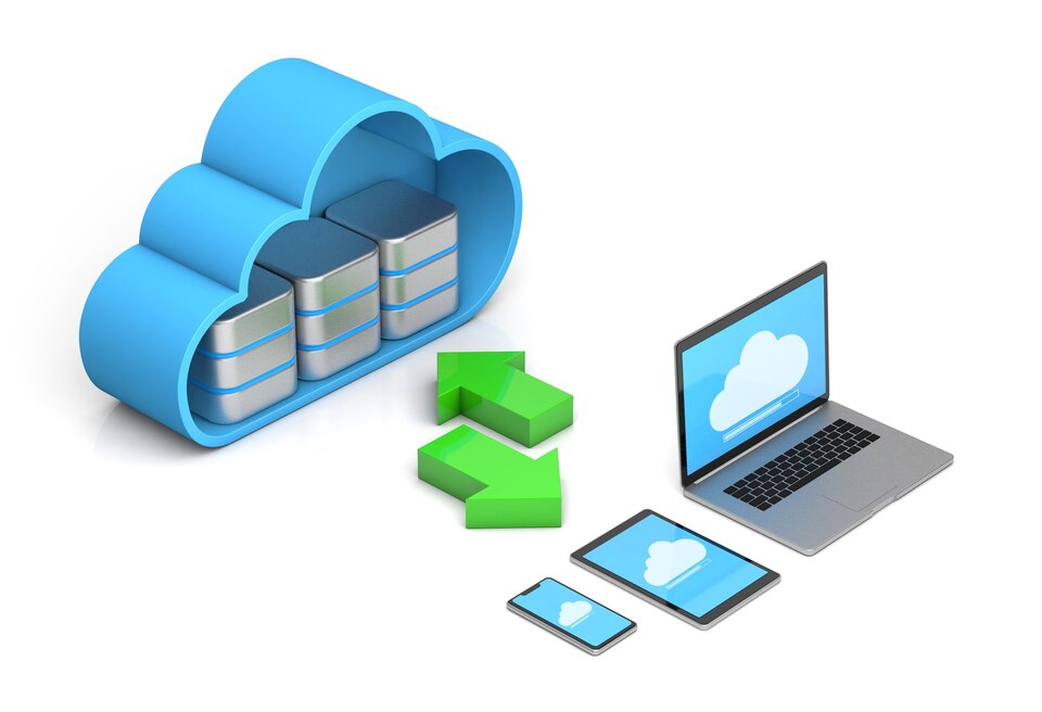 Synchronization of the cloud server
