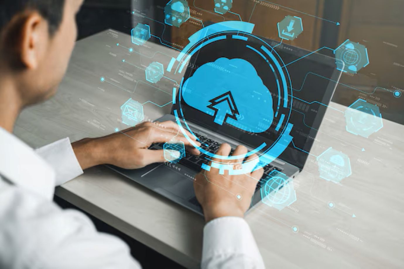Cloud computing technology and online data storage
