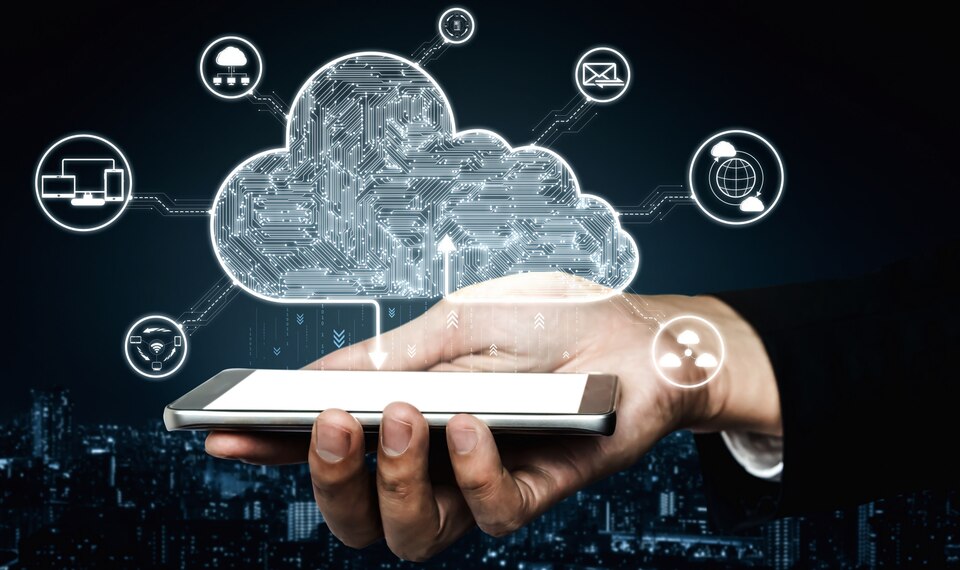 Cloud computing technology and online data storage