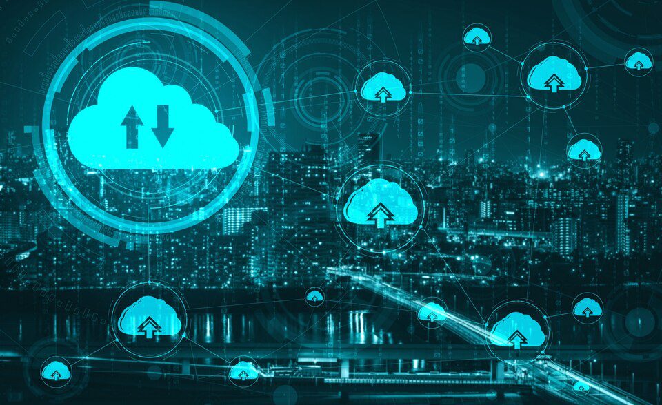 Cloud computing technology and online data storage