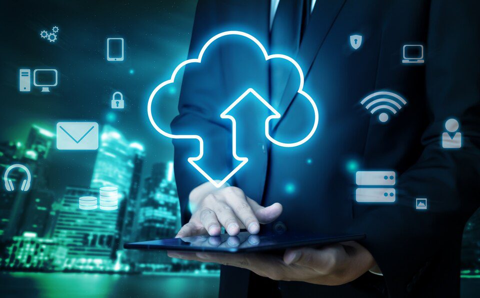 Cloud computing technology and online data storage