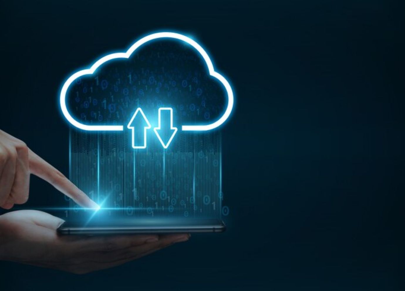 Cloud computing concept