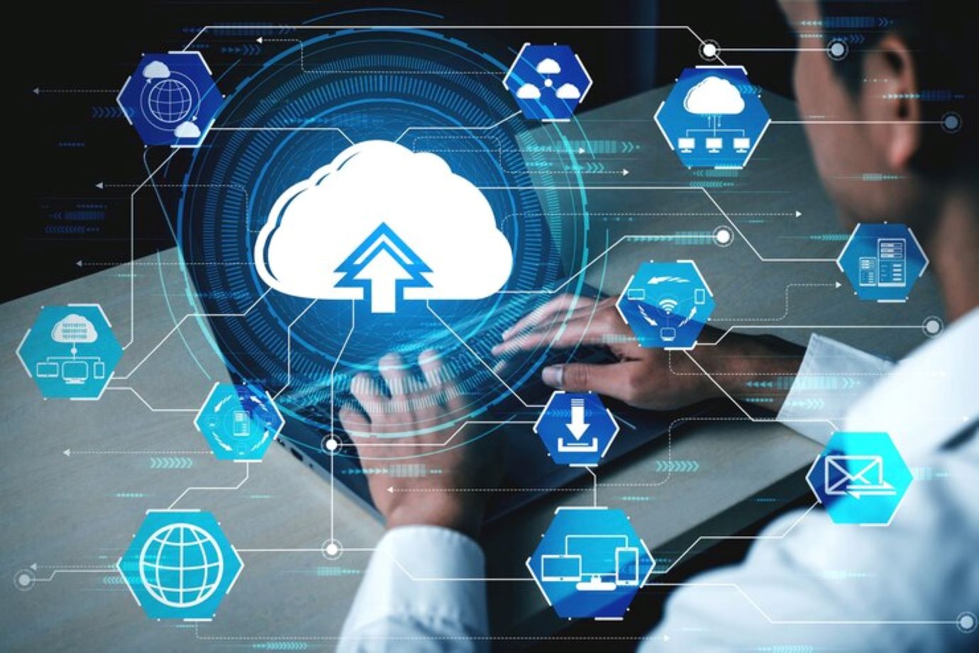Cloud computing technology and online data storage