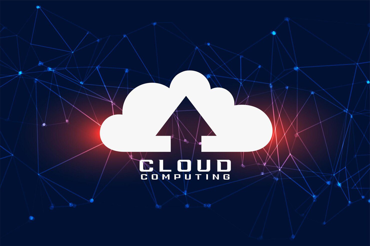 Global cloud computing background for remote encryption