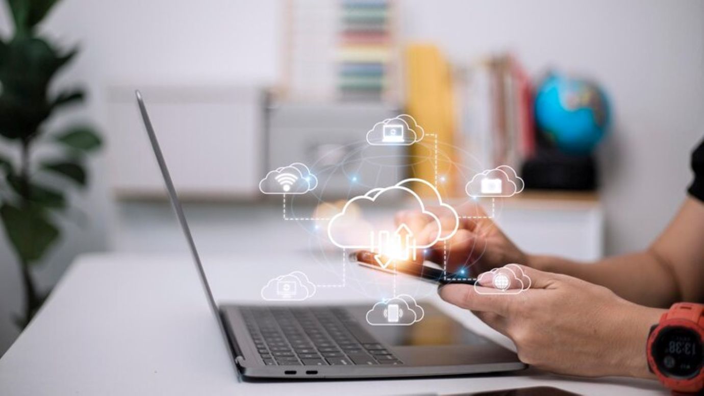 Icon cloud computing network and icon connection data information cloud