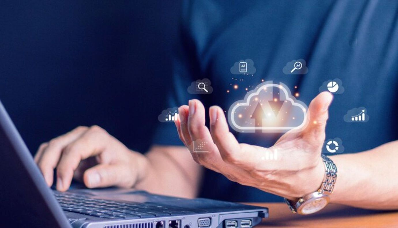 Cloud technology data storage networking and internet service