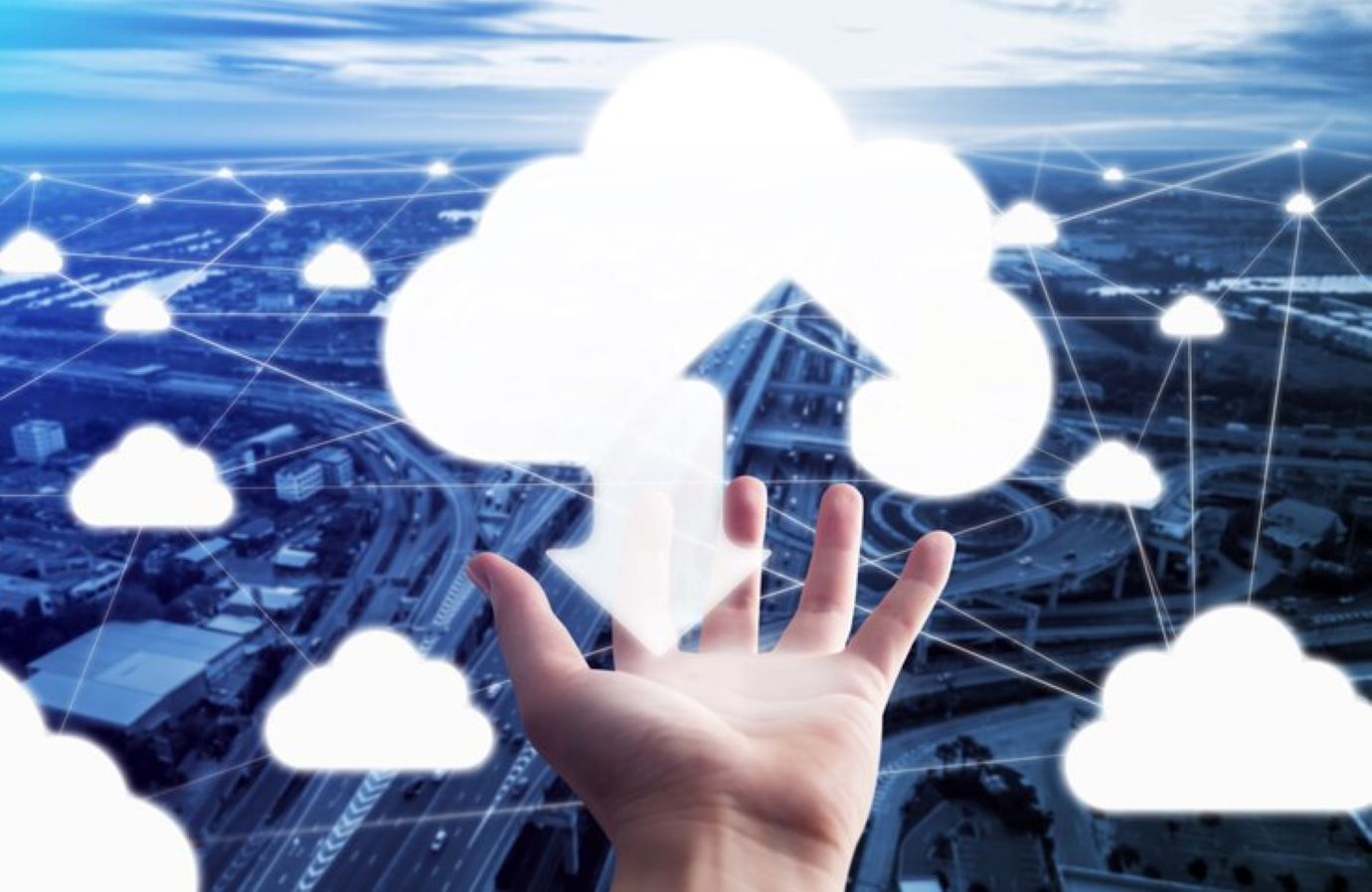 Cloud computing technology and online data storage for global data sharing