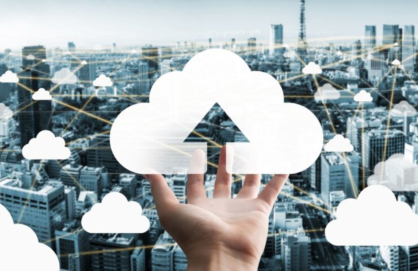 Cloud computing technology and online data storage for global data sharing