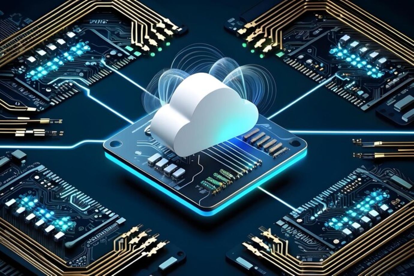 Integrated cloud chip design